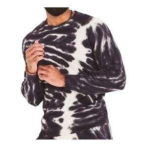 SER.O.YA Cooper Sweater - Black Line Tie Dye NWT